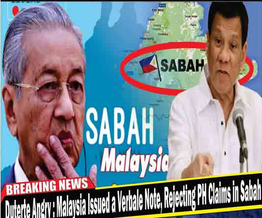 মালয়েশিয়ার সাবাহ স্টেট নিয়ে ফিলিপাইনের রাজনীতি